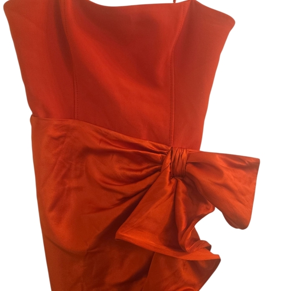 Cinq a Sept Drina Sleeveless Gown In Red Size 0 - Picture 9 of 15